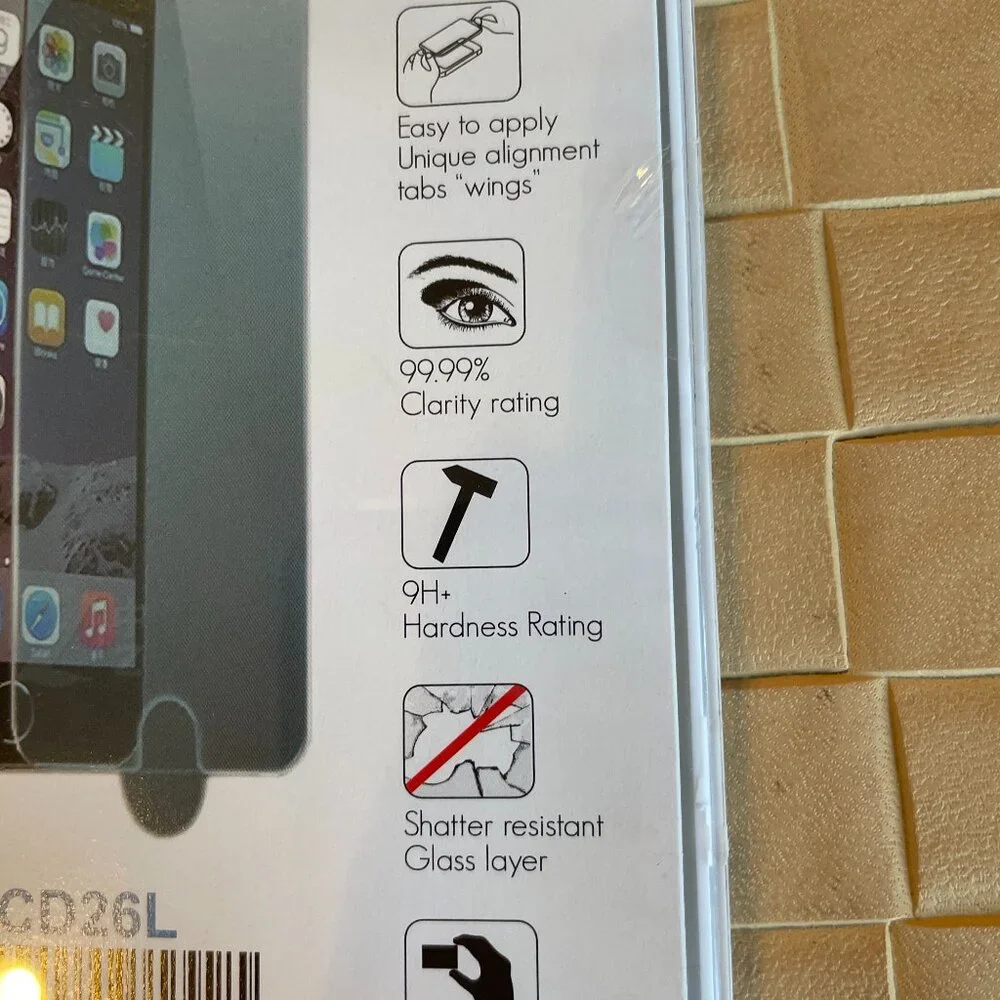 Arcadia Tempered Glass Screen Protector ACD26L New